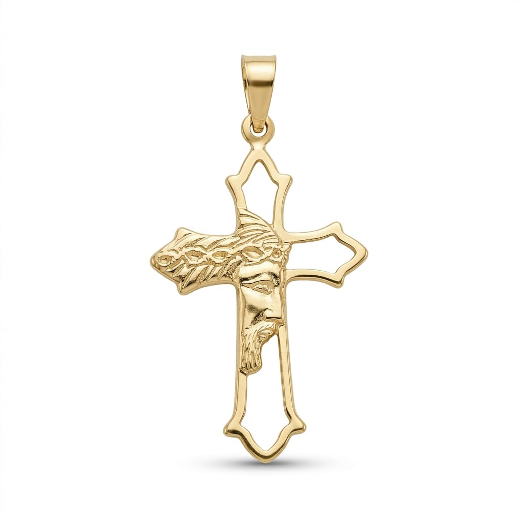 Pg Bd Cruz Face Jesus A50.18 X L26.89 X E1.14 Mm