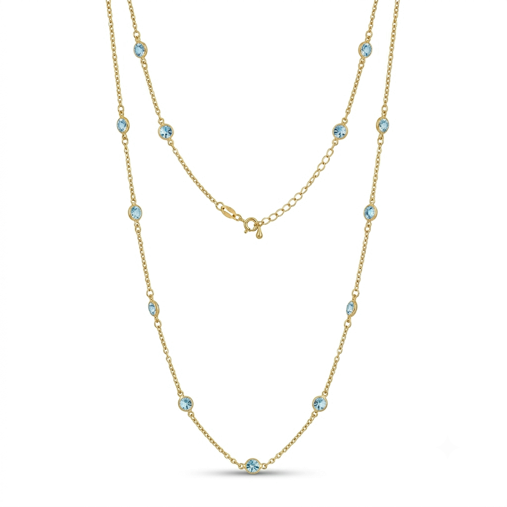Cl Bd Pnts Luz Azul Claro 116 Cm