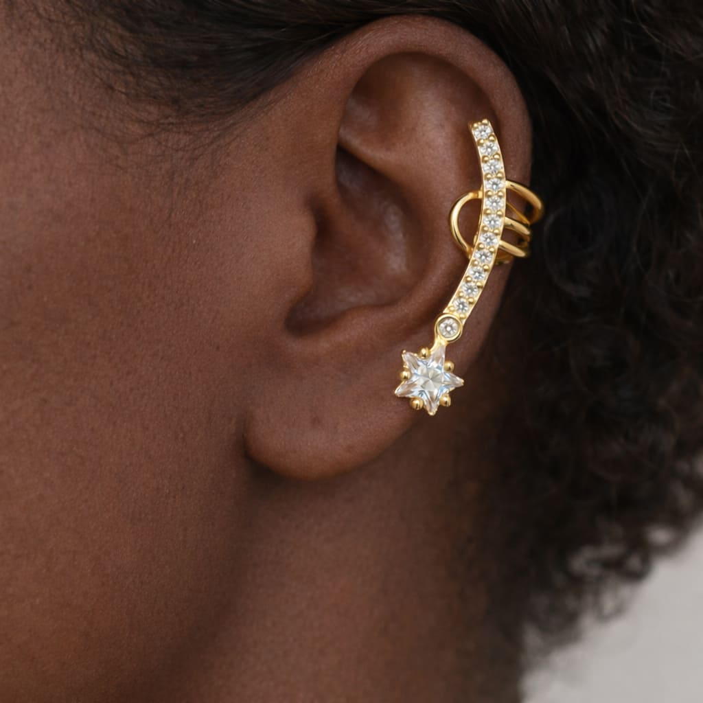 Br Bd Ear Cuff Crvj Estrl A22.1 X L9.3 X E6.8 Mm (foto 2)